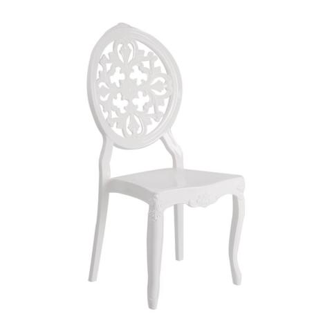 Diva Beyaz Sandalye